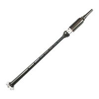 Chanter d'entraînement en palissandre Highland GoleTrace Enterprises GTE-SC-015, réglage bas/haut, revêtement noir, accessoires en plastique ivoire, haute qualité