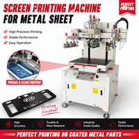 Máquina de Serigrafía Semiautomática de Precisión para Piezas Metálicas Recubiertas