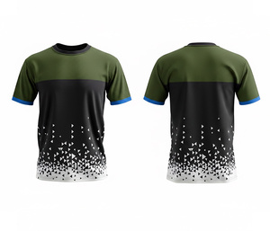 Custom Fitness Sublimation Breathable Short T-Shirt Performance Sportswear | <b>Men</b> Women Adults Sizes | Lightweight Quick Dry - Product Image 5