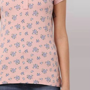 Camiseta de polo de golf de manga corta para mujer en grandes cantidades, camiseta de polo deportiva de golf de ajuste regular para mujer, sublimable. - Product Image 6