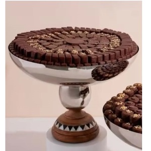 Bol de Servir Metálico de Diseño Artesanal con Acabado en Níquel para Chocolate, Frutas Secas y Snacks, a un Precio Razonable - Product Image 4