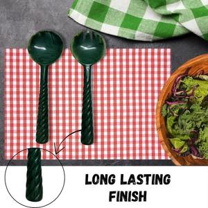 Cuillère à salade jetable faite à la main en résine pour accompagnements et salades, pour la maison et l'hôtellerie, prix de gros en Inde - Product Image 1