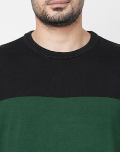 เสื้อสเวตเชิ้ตผ้าฝ้ายออร์แกนิกสำหรับผู้ชาย คอกลม เป็นมิตรต่อสิ่งแวดล้อม ด้านในเนื้อนุ่ม ใส่ได้ทุกวันในฤดูใบไม้ร่วงและฤดูหนาว - Product Image 3