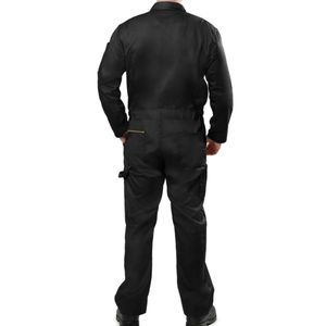 ชุดจั๊มสูทช่างซ่อมผ้าหนาทนทานปักโลโก้ตามสั่งสำหรับผู้ชายพร้อมซิปด้านหน้า รุ่น 2026 - Product Image 4