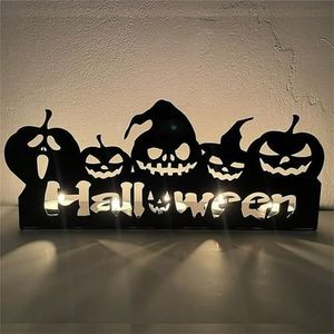 Bougeoir en verre spécial Halloween, finition blanche, décoration d'automne pour une ambiance hantée, candélabre d'automne, porte-bougie votif - Product Image 2