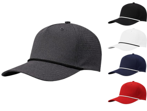 Unisex 100% Polyester Dobby 6-Panel Deep Crown Baseball Cap Silver Copper Buckle Adjustable Unstructured Dad Hat for Outdoor - Product Image 2