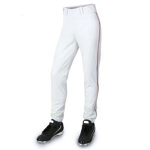 Maillot de baseball unisexe adulte en polyester respirant, sublimation rouge, blanc et marine, vêtements de sport - Product Image 2