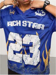 Maillot de sport en mesh à séchage rapide, impression par sublimation personnalisée pour les équipes de football, de soccer et de basketball, fournisseur d'articles de sport - Product Image 3