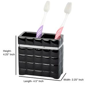 Juego de Accesorios de Baño Negros de Primera Calidad, Ideales para Lavabo, Encimera, Tocador, Hogar, Hotel y Baño de Huéspedes, de la India - Product Image 4