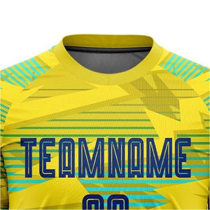 Anti Shrink Feature Sublimation Print Quick Dry Outdoor Sportswear Custom Team Name Print <b>Soccer</b> Uniform Jerseys Shirts - Product Image 5