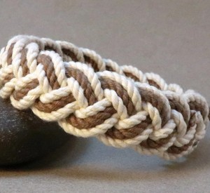 Pulsera de Cuerda para Hombre, Cierre de Acero Inoxidable, Cordón Náutico, Estilo Minimalista - Product Image 3