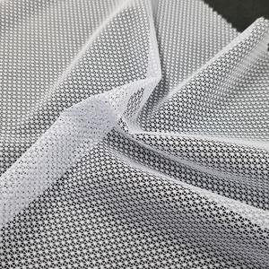 Tela de Encaje Elástica Geométrica de Nailon/Spandex de 147 cm, Ligera, Tejido de Punto, para Vestidos de Novia, Lencería y Prendas de Vestir - Product Image 4
