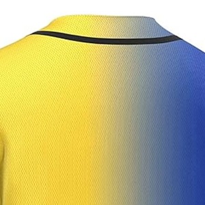 Diseño Único, Jersey de Béisbol al por Mayor, Personalizado, Crea Tu Propio Jersey de Béisbol Transpirable a Precio Económico - Product Image 3