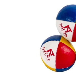 Hot Sale Custom PU <b>Hacky</b> <b>Sack</b> Sports Toy Juggling Ball Advertising Hot Customized PU Juggling Ball - Product Image 6