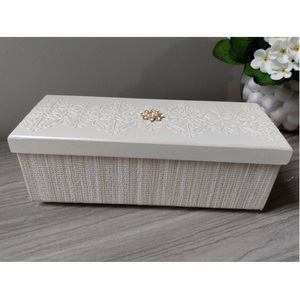 Caja con incrustaciones de hueso, caja artística hecha a mano para joyería, regalos, accesorios, adornos y decoración interior del hogar de primera calidad - Product Image 1