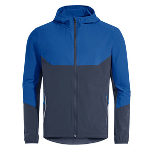 Chaqueta Cortavientos de Alta Calidad para Hombre, con Cierre Completo, Cuello Alto, para Deportes al Aire Libre - Product Image 3