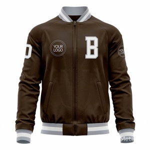Men Winter 100% Cotton Canvas Bomber Varsity Jacket Breathable Eco Windproof Waterproof Heated Birlag Sports - Product Image 2