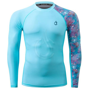 Maillot de protection anti-UV de haute qualité avec matière respirante, idéal pour l'entraînement physique, la natation et les activités de plein air - Product Image 2