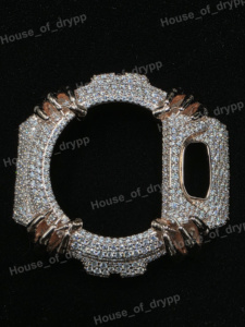 Bisel de Reloj con Incrustaciones de Moissanita, Diseño Hueco, Serie 6900 - Product Image 3