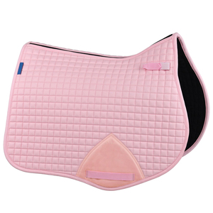 BRAND ZONE1995 Tapis de selle classique personnalisé en coton satiné avec doublure en maille, durable et confortable pour l'équitation et le saut d'obstacles - Product Image 2