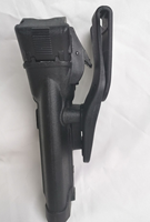 Plateforme de ceinture tactique pour holster à taille basse avec adaptateur de déclenchement et plaque dorsale pour accessoires de chasse, système de transport réglable