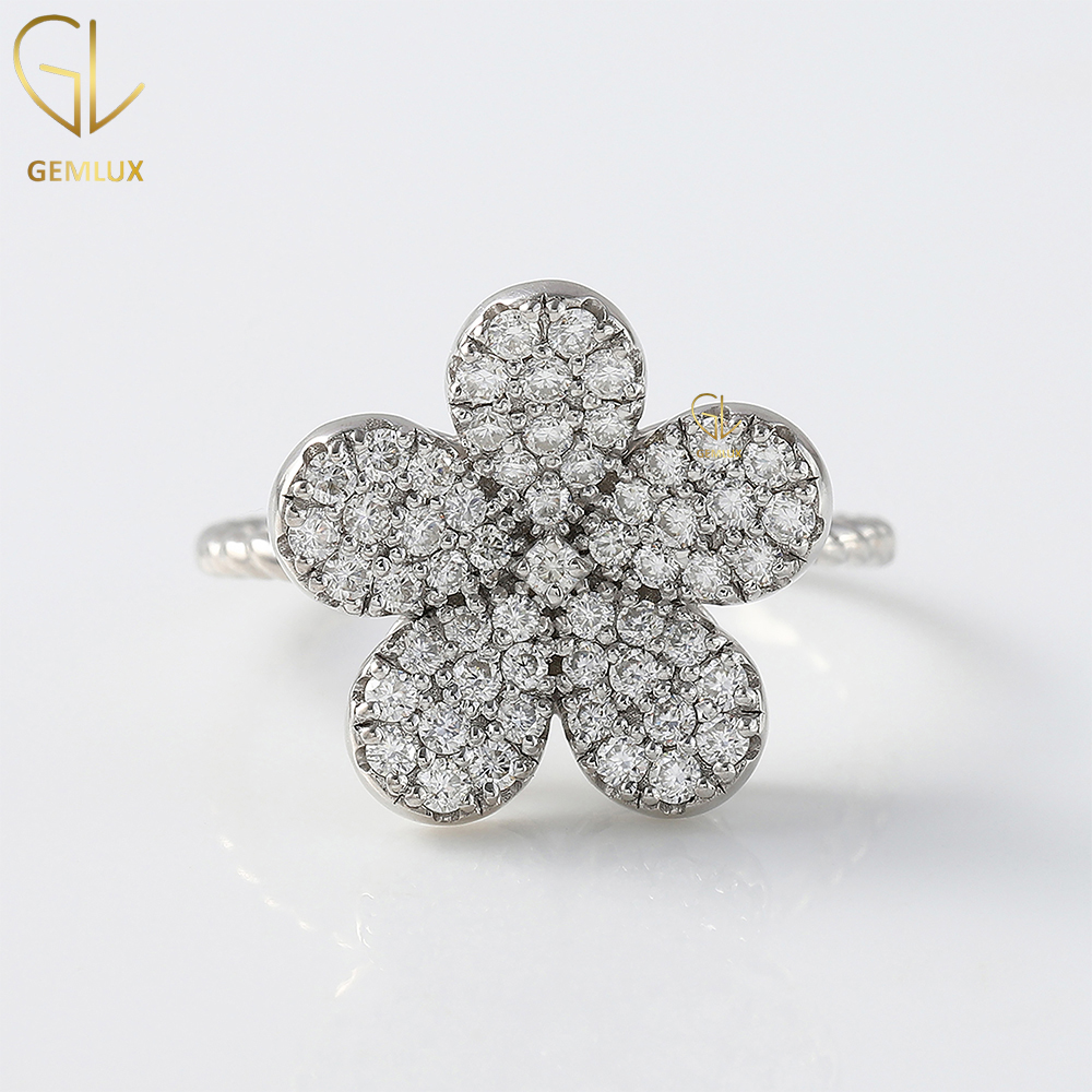 Or blanc 10 carats