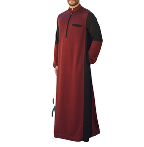 Jubba Thobe Islámica para Hombre, Personalizada, Talla Grande, Transpirable, Informal, Larga hasta el Tobillo, Manga Larga, para Eid y Ramadán - Product Image 2