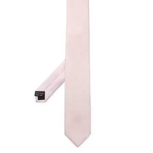 Corbata informal de negocios para hombre, corbata de seda con rayas llamativas para hombre, corbata de color sólido para looks sofisticados - Product Image 6