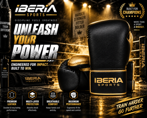 IBERIA Custom Boxing Gloves for Training Sparring Heavy <b>Bag</b> with Hook and Loop <b>Wrist</b> Closure OEM Wholesale Boxing Equipment - Product Image 6