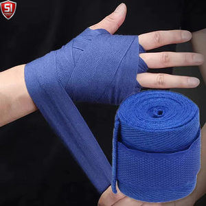 Bandages de boxe avec boucle pour le pouce, en coton respirant, absorbant l'humidité, pour l'entraînement MMA et Muay Thai - Product Image 5