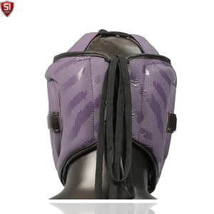 Casque de protection pour la tête en cuir de vachette de qualité supérieure pour MMA, casque de sparring, tissu à séchage rapide, équipement de protection pour la boxe - Product Image 2