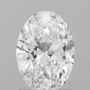 Diamant de laboratoire ovale brillant Ilois 1,57 CT, couleur E, clarté VVS2, type CVD IIa, certifié IGI pour la fabrication de bijoux - Product Image 1