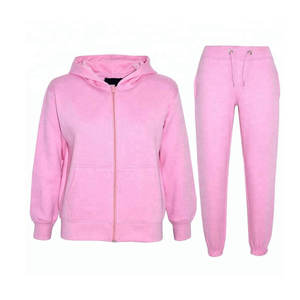 Conjunto de Chaqueta Estilo Couture de Felpa, Algodón, Corte Ajustado, Terciopelo, Dos Piezas, Chándal Corto, Personalizable con Logotipo de Lujo - Product Image 1