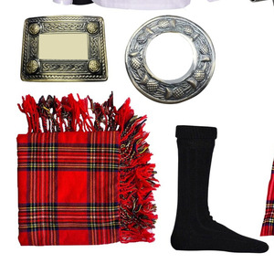 Ensemble traditionnel écossais pour homme : kilt et veste, tenue de mariage écossaise des Highlands, disponible en différentes couleurs - Product Image 3