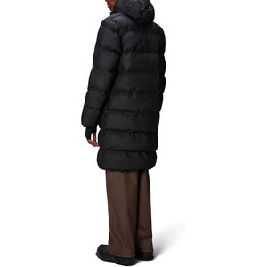 Puffer <b>Jacket</b> Waterproof Winter Coat Insulated Hood Lightweight Fleece Pockets Warm for Cold Weather Casual Outdoor Layered - Product Image 3