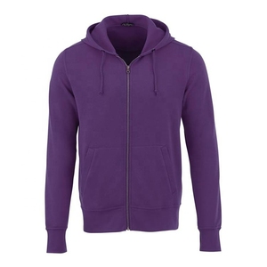 Wholesale Winter 100% Cotton Heavyweight Casual Hoodies Solid Pocket Custom Print Logo Design Zipper Breathable Quick Dry - Product Image 6