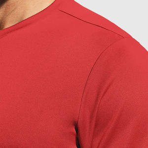 Men's <b>Red</b> Short Sleeve O-Neck T-<b>Shirt</b> with Pattern Breathable Acid Wash Letter Print <b>Oversized</b> Crewneck Tee 100% Cotton - Product Image 6