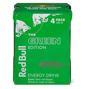 Red Bull édition verte Export, boisson énergisante Red Bull, boisson énergisante Red Bull 250 ml - Product Image 2