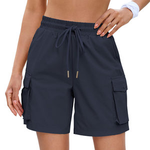 Streetwear Cargo Short For Women's Quick Dry Classic Summer Daily Casual Fashion Solid Color Breathable Easy Wear Women's Shorts - Product Image 4