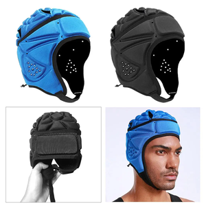 Casco de Rugby, Protector de Cabeza Acolchado de EVA, Ajustable, para Jóvenes y Adultos, para Patinaje, Fútbol, Ciclismo y Deportes - Product Image 3