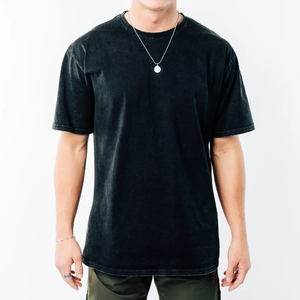 Wholesale Acid <b>Wash</b> Tshirts Oversize Acid <b>Wash</b> T-Shirts Heavy New Style Acid Washed Vintage T-shirts - Product Image 1