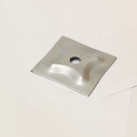 Rondelle plate carrée en acier pour vis M12-M20, haute résistance, zinguée, norme DIN, usage commercial et de construction