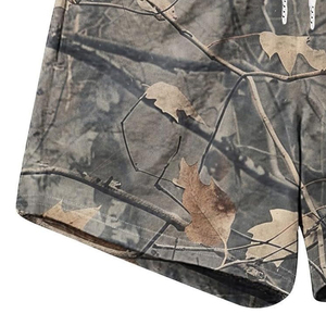Shorts Cargo Camouflage Homme Personnalisés de Haute Qualité pour l'Été, en Tissu Peigné, Taille Élastique, Respirants, Infroissables, Écologiques et Séchage Rapide - Product Image 3