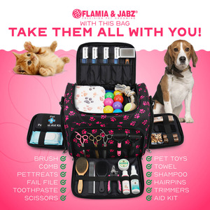 Pet Groomers Flamia <b>Bags</b> Pet GROOMING Storage <b>Tool</b> <b>Tote</b> Case High Quality <b>Bag</b> Scissors Holding <b>Tool</b> - Product Image 3