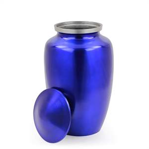 Urne funéraire en métal aluminium sur mesure, de haute qualité, prix de gros, pour cendres humaines et animales, souvenir funéraire. - Product Image 3