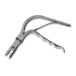 Pince de réduction orthopédique pour maintien osseux, instrument chirurgical en acier inoxydable, mâchoire incurvée, poignée verrouillable par QASIDEN INSTRUMENTS - Product Image 3