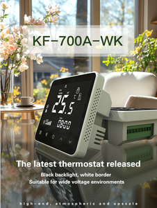Wifi Tuya Smart Air Conditioner Cooling Heating Fan Speed Controlling Thermostat With 4Pipes 2 Pipes Fcu <strong>Controller</strong> - Product Image 3