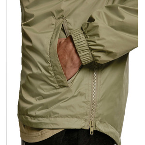 Premium Custom <b>Lightweight</b> Pullover Nylon Windbreaker <b>Jackets</b> Water Resistant Outdoor Quarter Flap Zip Training <b>jacket</b> for men - Product Image 6