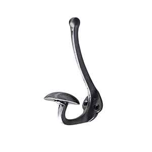 New Arrival <b>Wall</b> Mounted Black Powder Coated Finished Iron Hook For <b>Wall</b> Decor For Home Decor For Hanging <b>Clothes</b> For Closet - Product Image 5