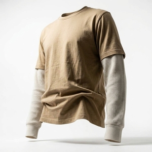 Camiseta Oversize Personalizada para Hombre, Transpirable, Anti-Pilling, Ecológica, Tallas Grandes, Ajuste Holgado y Cómodo - Product Image 4